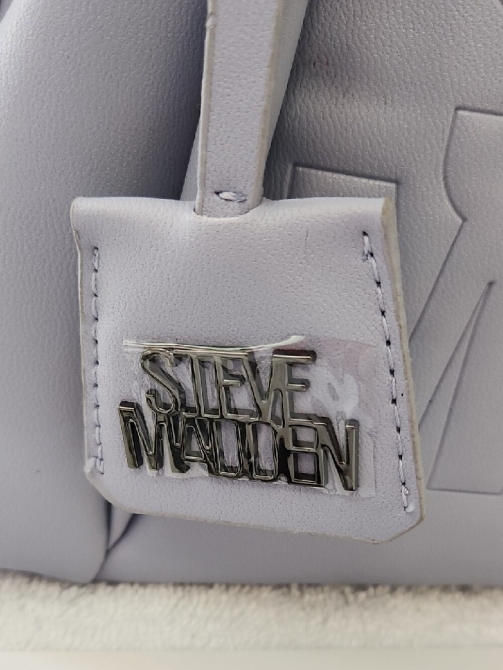 NWOT Steve Madden Lilac Top-Handle Shoulder Bag with  Detachable Strap - Picture 3 of 9
